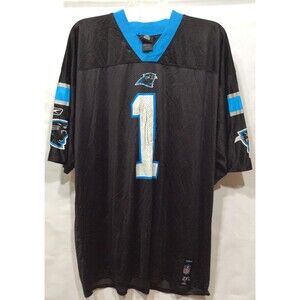 Cam Newton #1 Carolina Panthers Reebok Equipment NFL Jersey Men’s Size XXL
